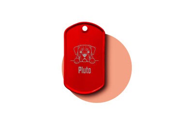 Roter Dog Tag