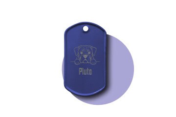 Lilaner Dog Tag