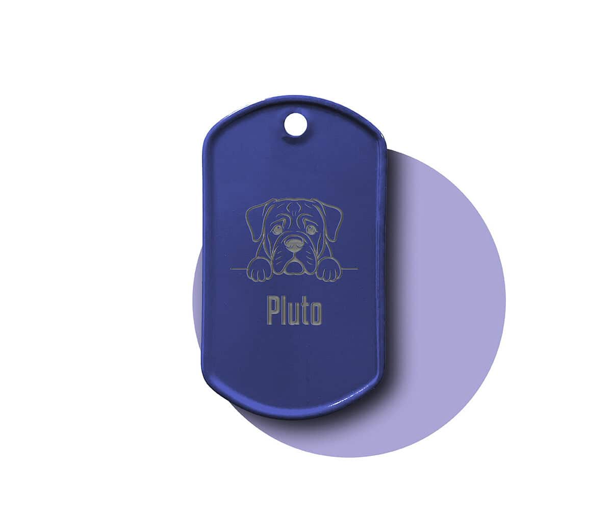 Lilaner Dog Tag