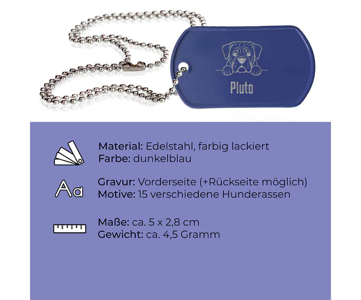 Lilaner Dog Tag