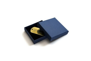 Geschenkbox blau mit Deckel